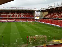 KingRichardIIIandFootball036  Nottingham Forest 1 Watford 3. The correct result. By half time, Forest was lucky that is was 0-2 only. In the second half, especially after a Forest player was sent off, Forest played a little bit better. Got back in the match (1-2 free kick), with a little luck they could have scored again, but failed.