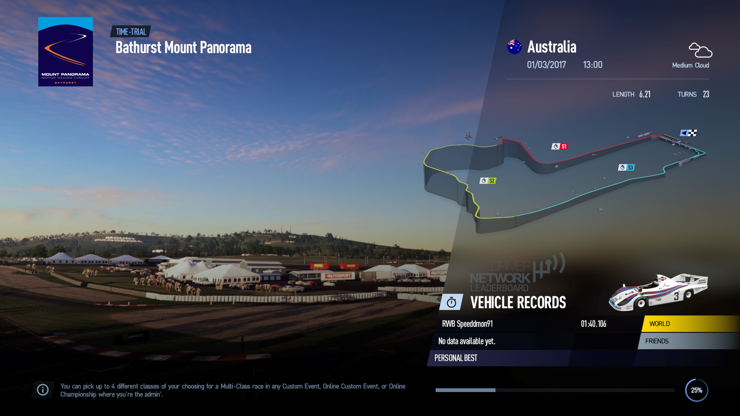 Track: Mount Panorama Circuit