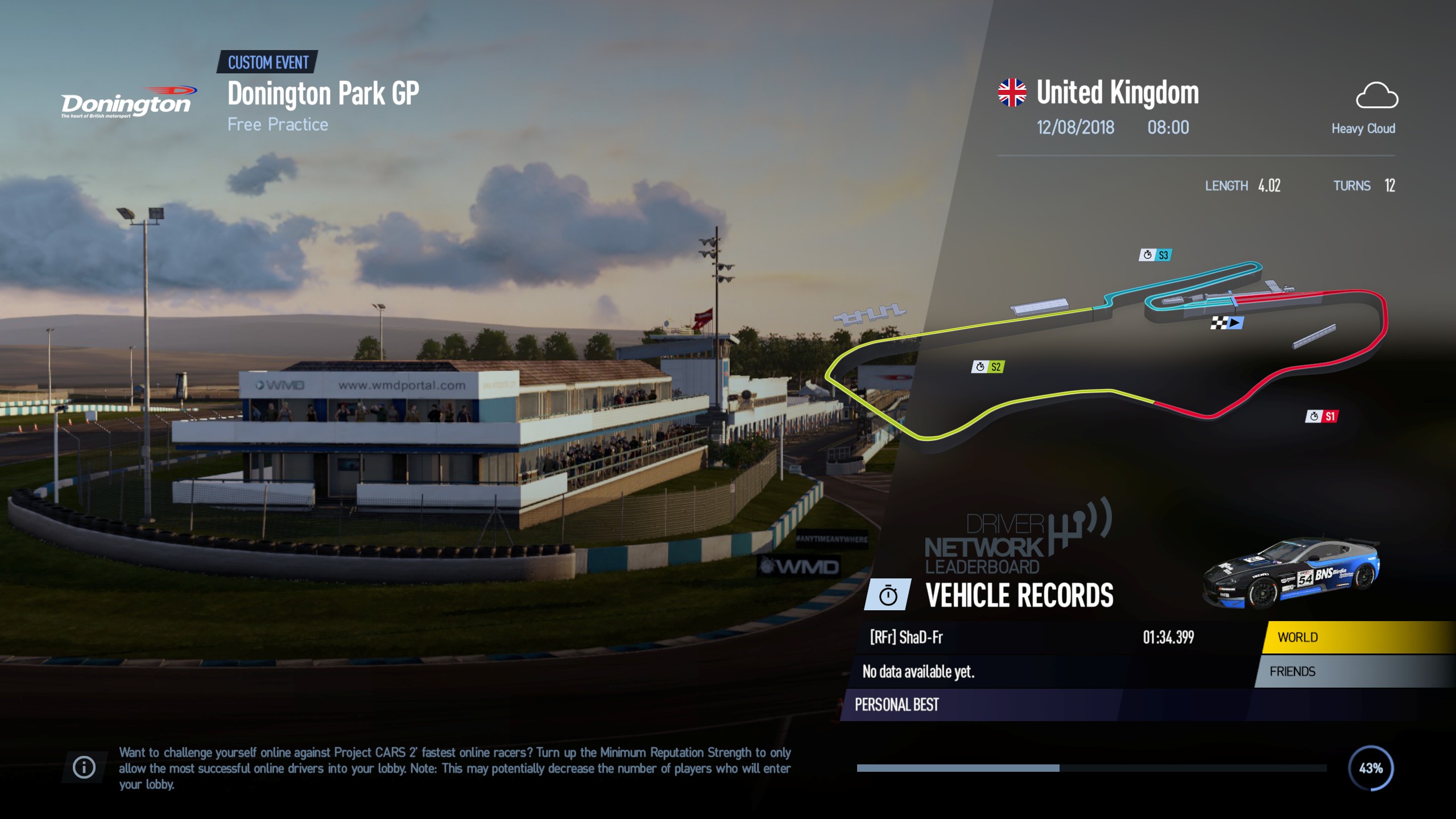 Track: Donington Park Racing Circuit Grand Prix
