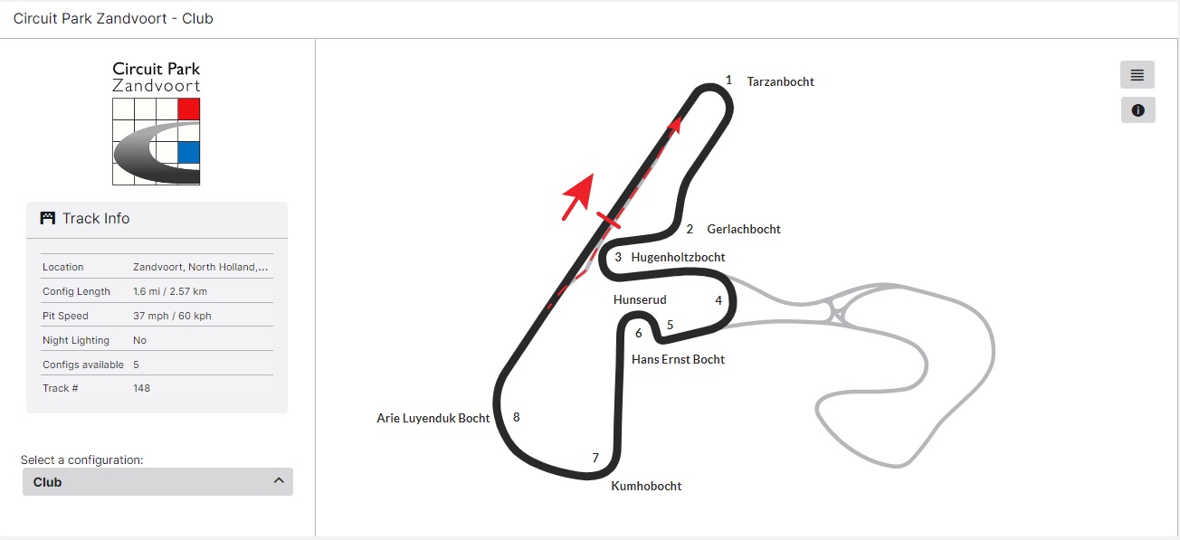 Track: Circuit Park Zandvoort Club