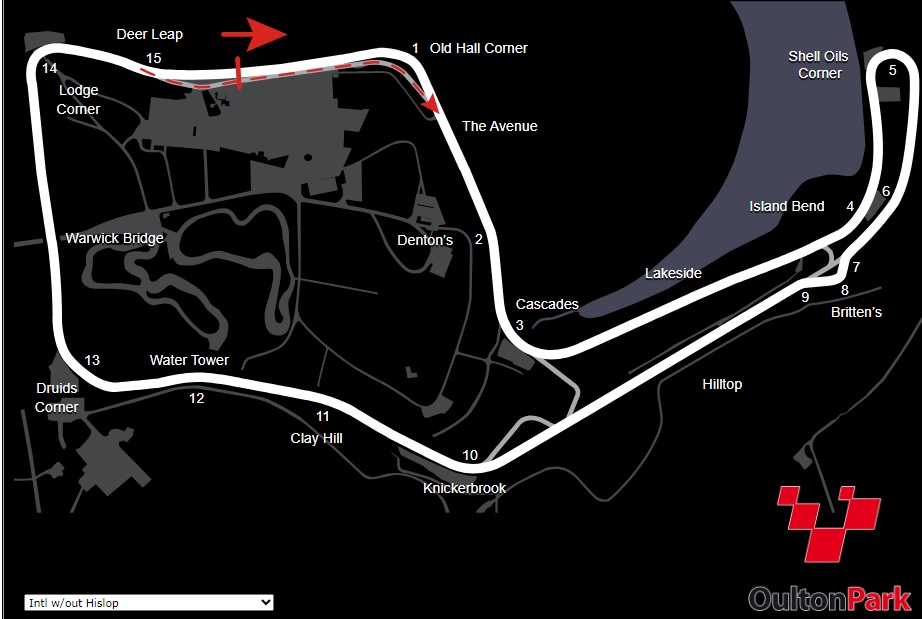 Track: Oulton Park Circuit Intl w/out Hislop