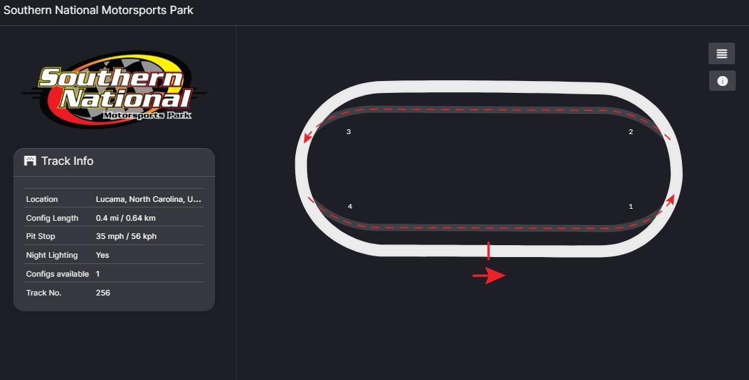 Track: Southern National Motorsports Park 